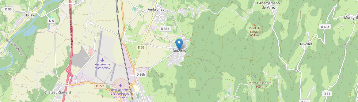 Douvres - Carte