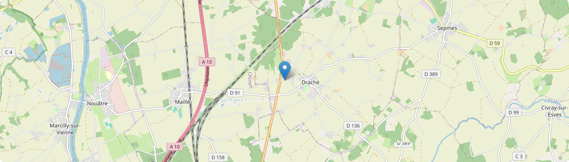 Draché - Carte