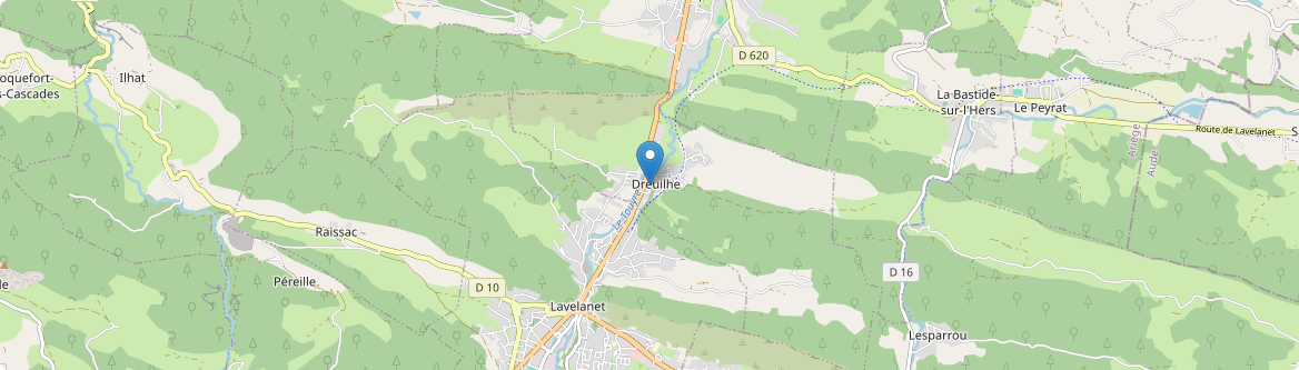 Dreuilhe - Carte