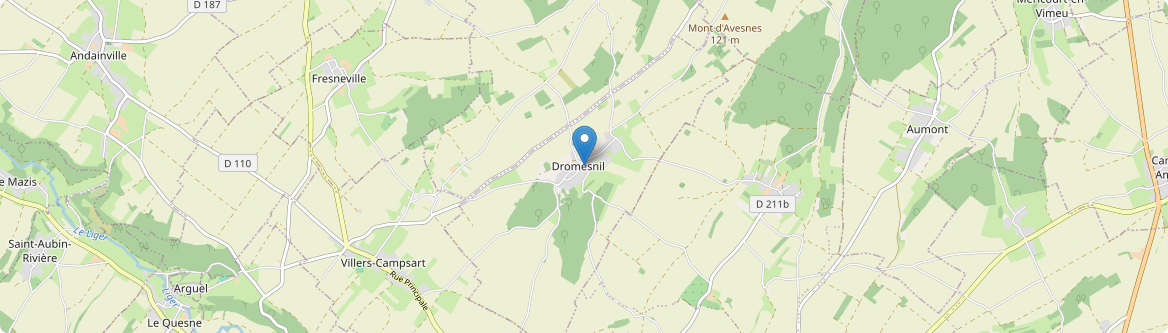 Dromesnil - Carte
