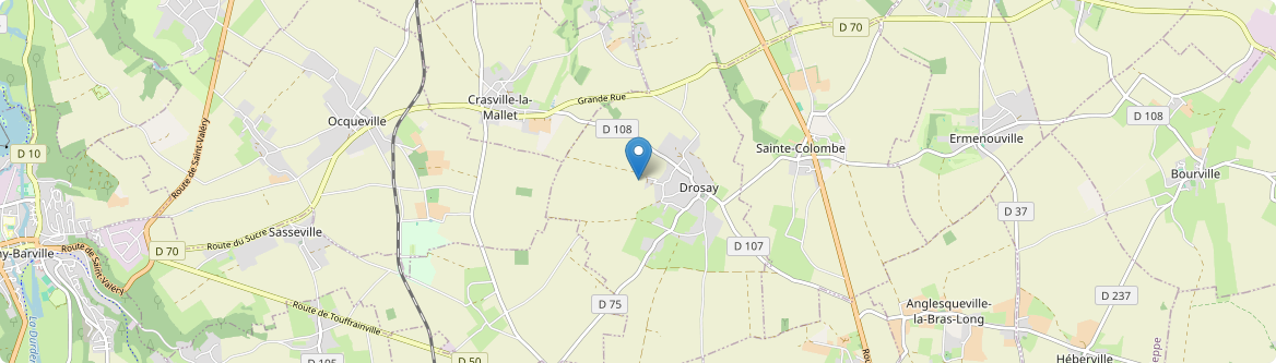 Drosay - Carte