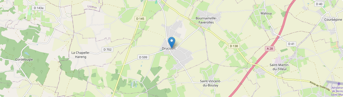 Drucourt - Carte
