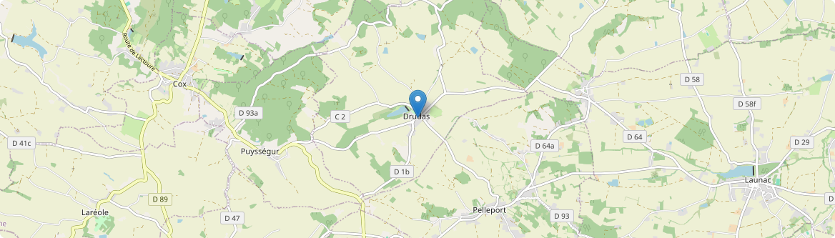 Drudas - Carte