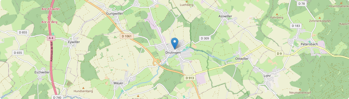 Drulingen - Carte