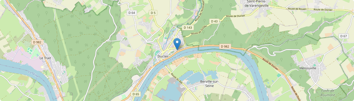 Duclair - Carte