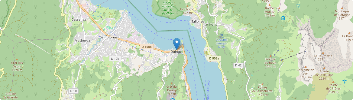 Duingt - Carte