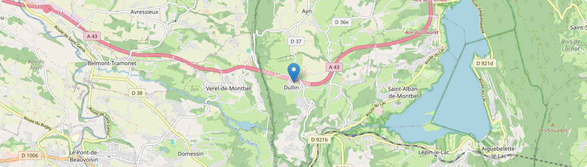 Dullin - Carte