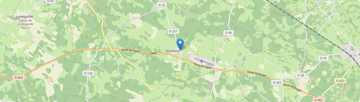 Durbans - Carte