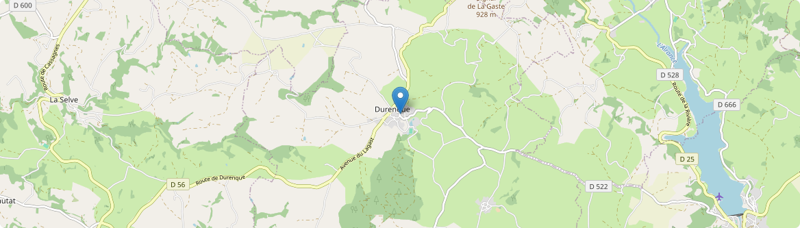 Durenque - Carte