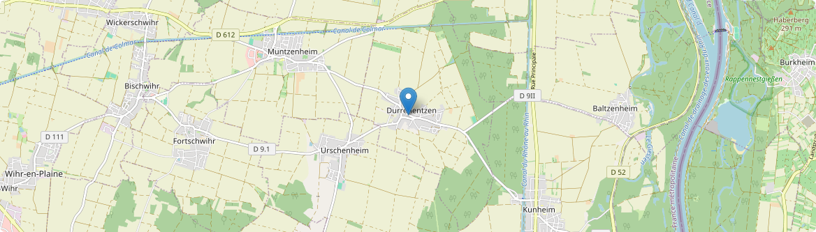 Durrenentzen - Carte