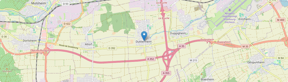 Duttlenheim - Carte