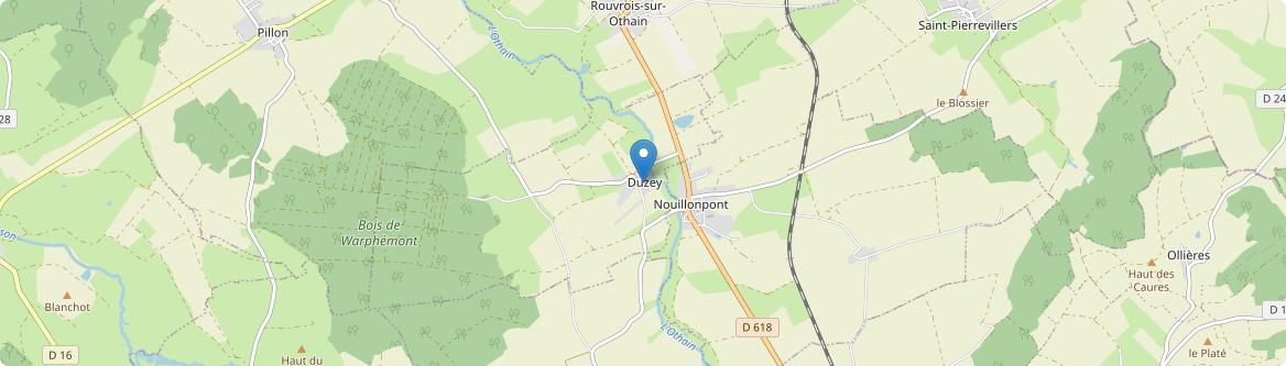 Duzey - Carte