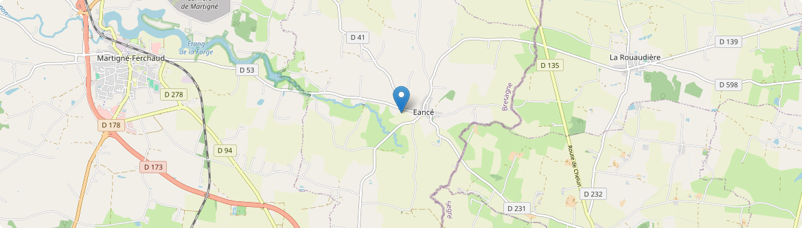 Eancé - Carte