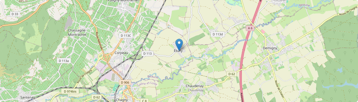 Ébaty - Carte