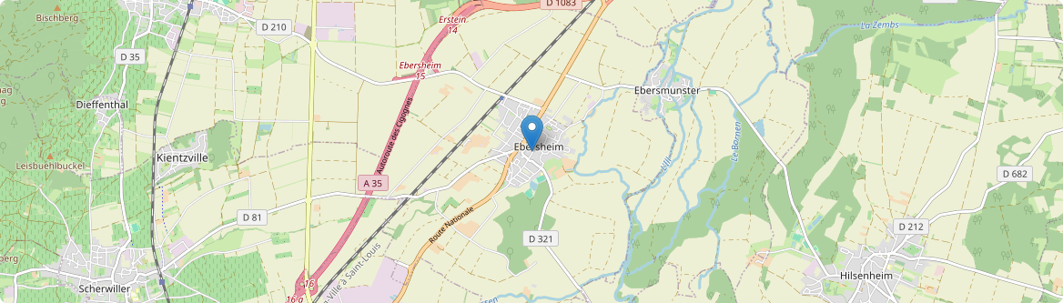 Ebersheim - Carte