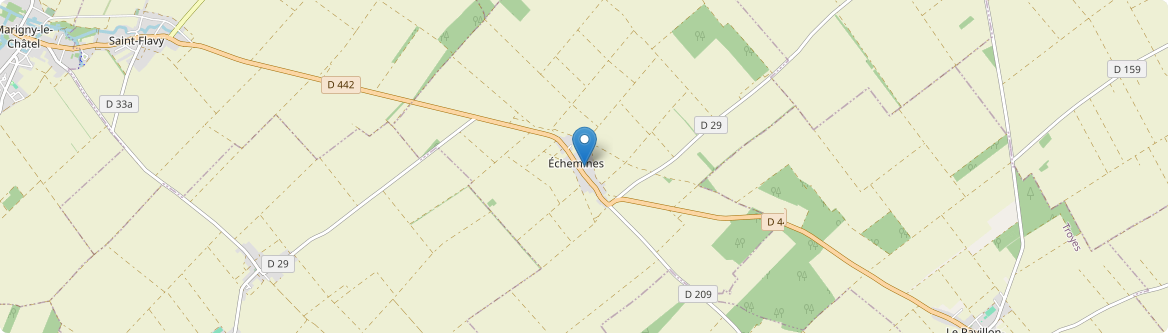 Échemines - Carte