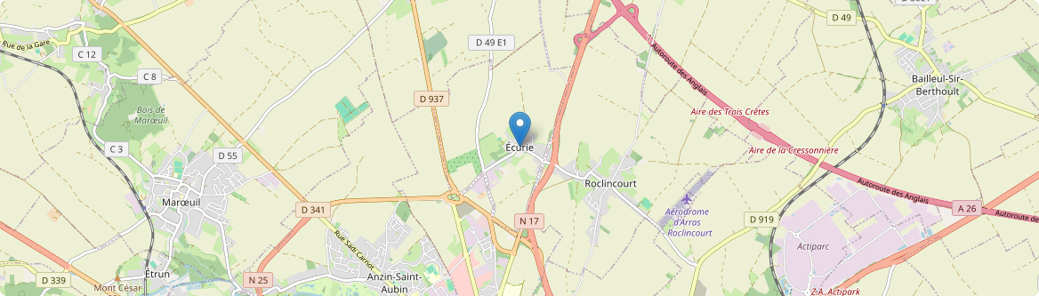 Écurie - Carte
