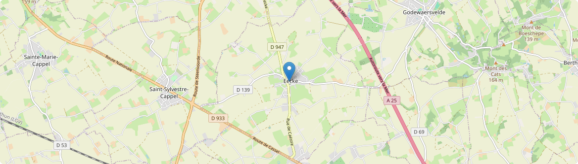 Eecke - Carte