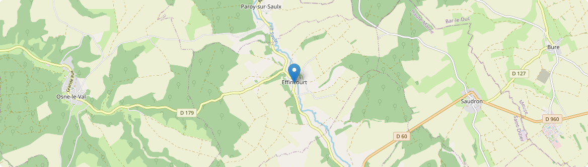 Effincourt - Carte