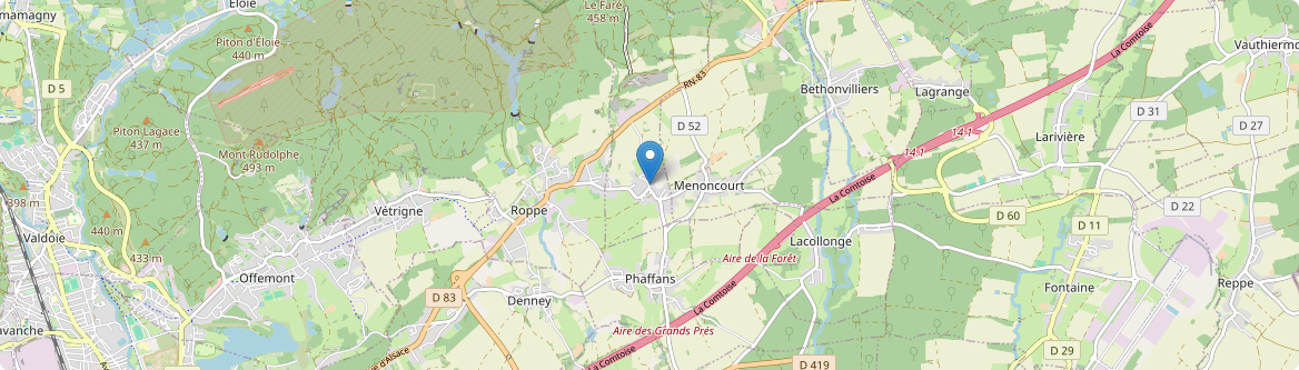 Eguenigue - Carte