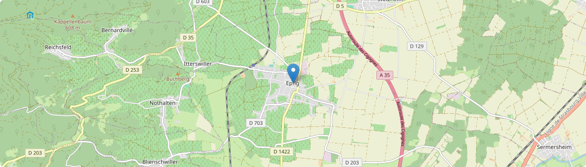 Eichhoffen - Carte