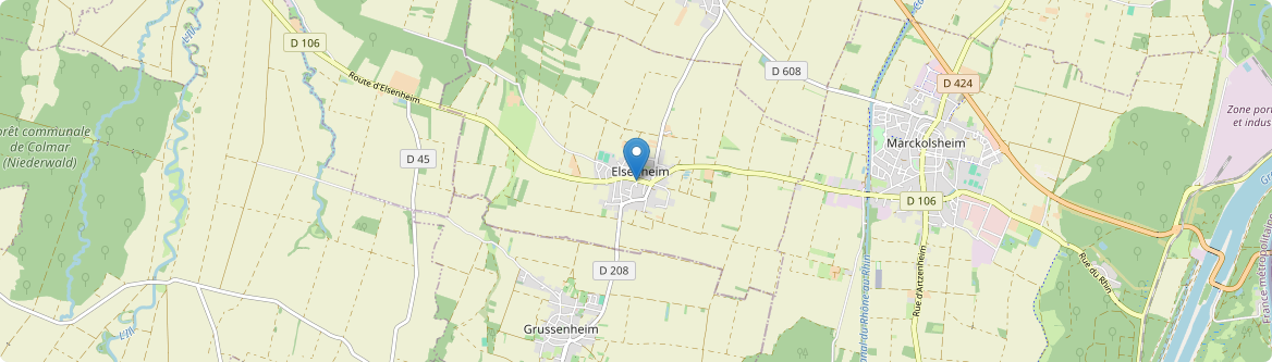 Elsenheim - Carte