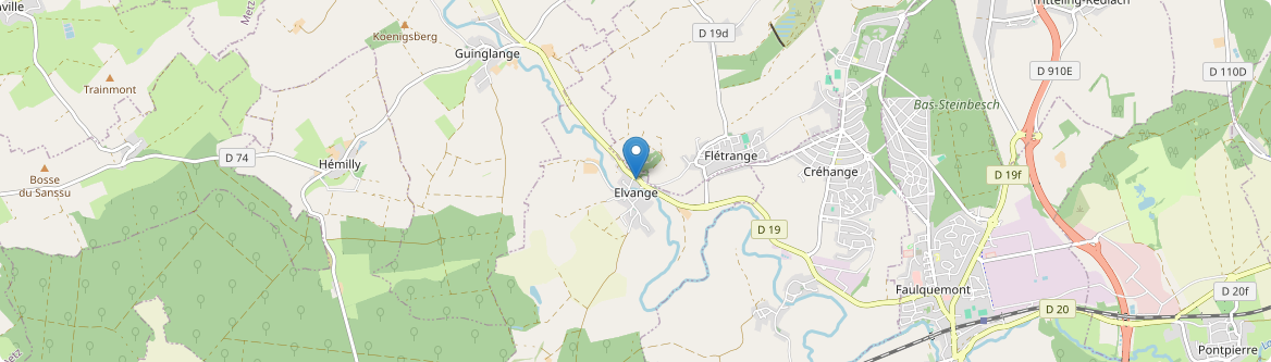 Elvange - Carte