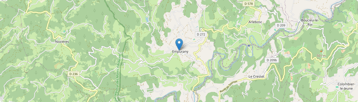 Empurany - Carte
