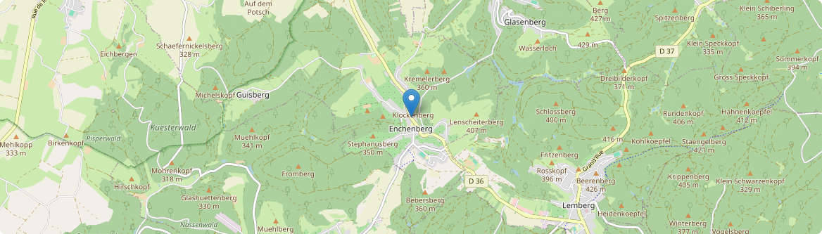 Enchenberg - Carte