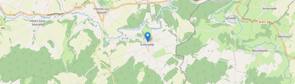 Enfonvelle - Carte