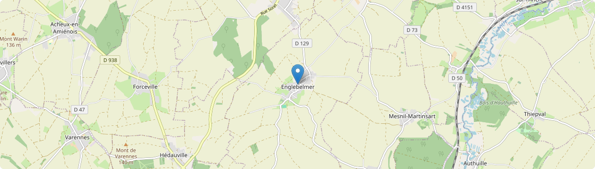 Englebelmer - Carte