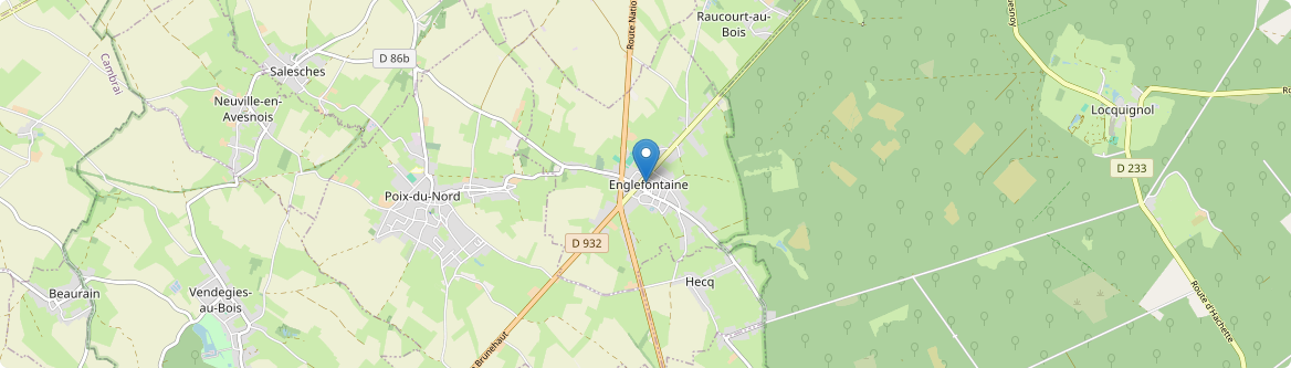 Englefontaine - Carte