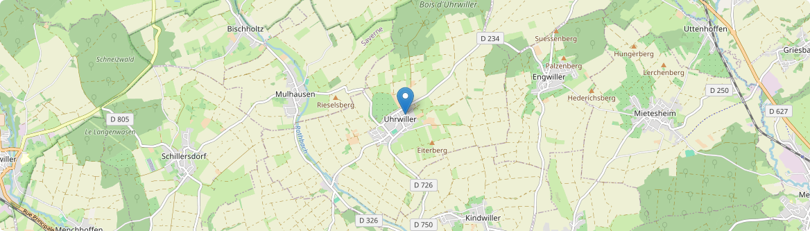 Engwiller - Carte