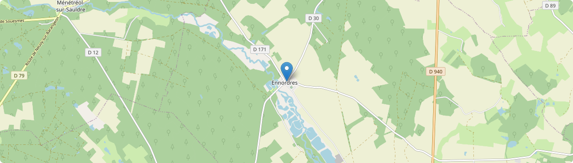 Ennordres - Carte