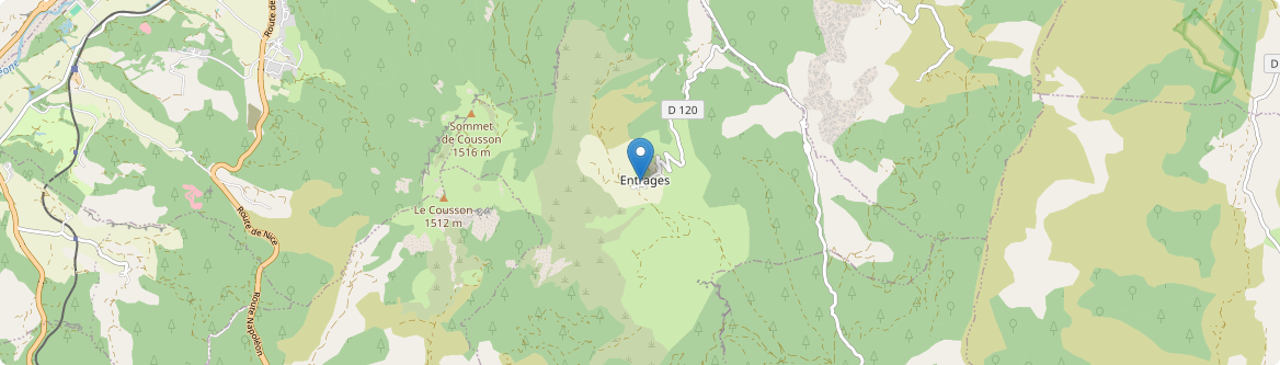 Entrages - Carte