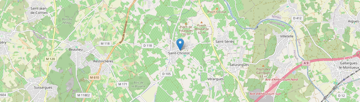 Entre-Vignes - Carte