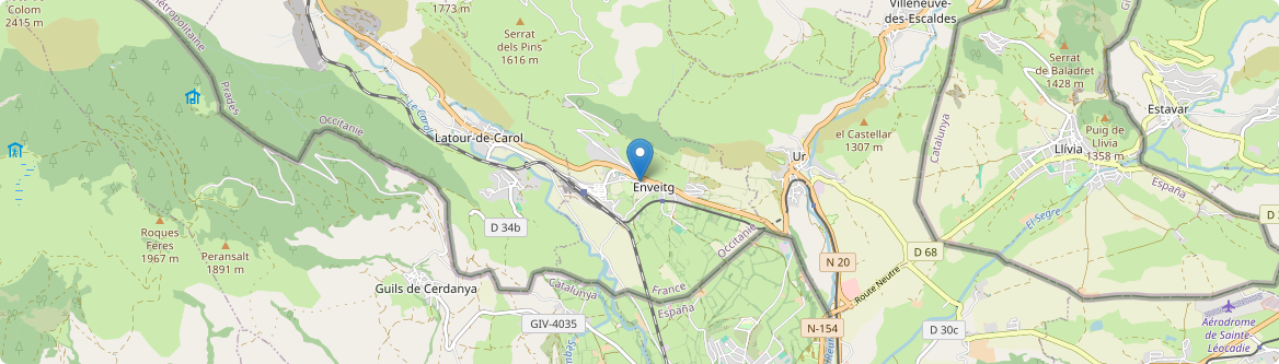 Enveitg - Carte