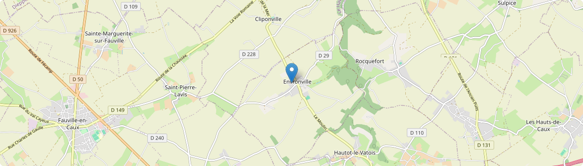Envronville - Carte