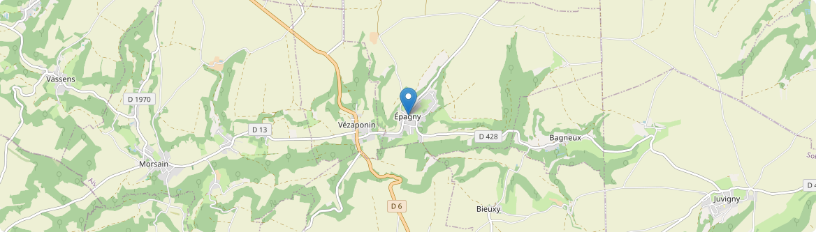 Épagny - Carte