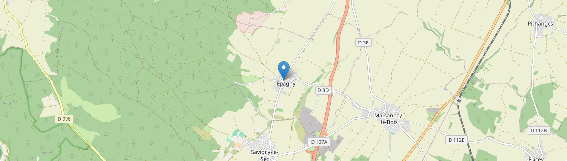 Épagny - Carte