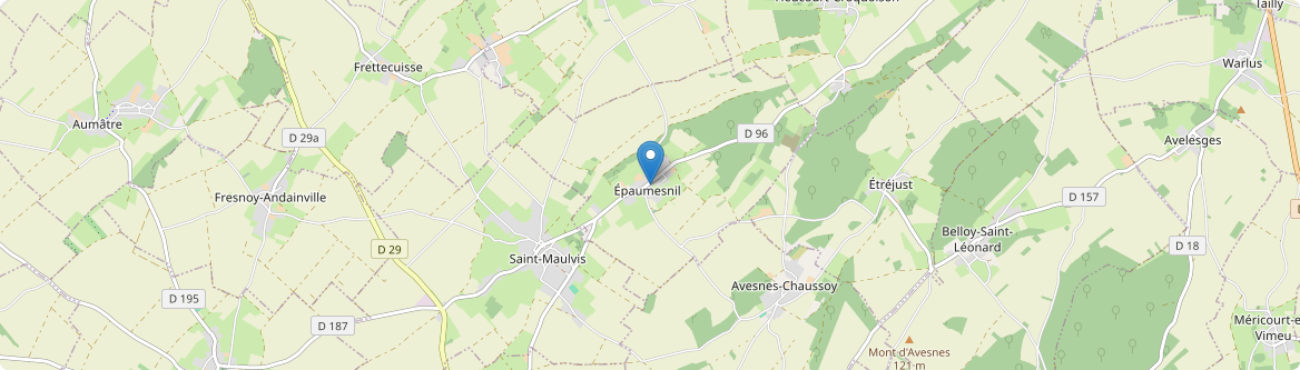 Épaumesnil - Carte