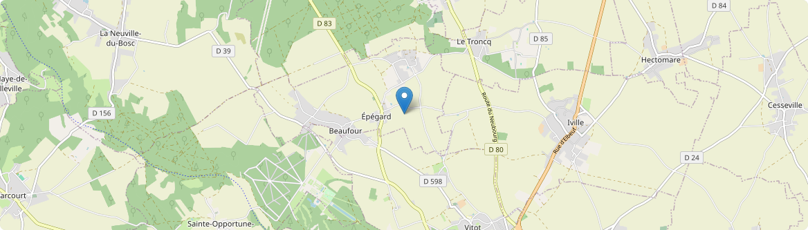 Épégard - Carte
