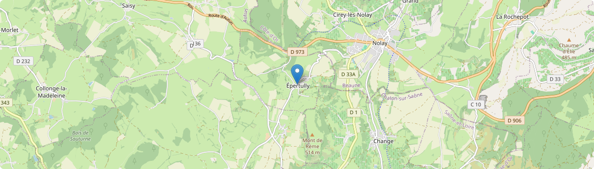 Épertully - Carte
