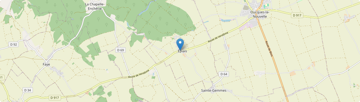 Épiais - Carte