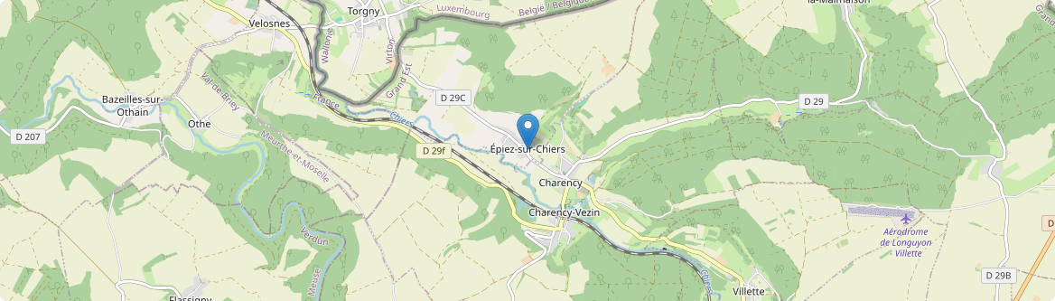Épiez-sur-Chiers - Carte