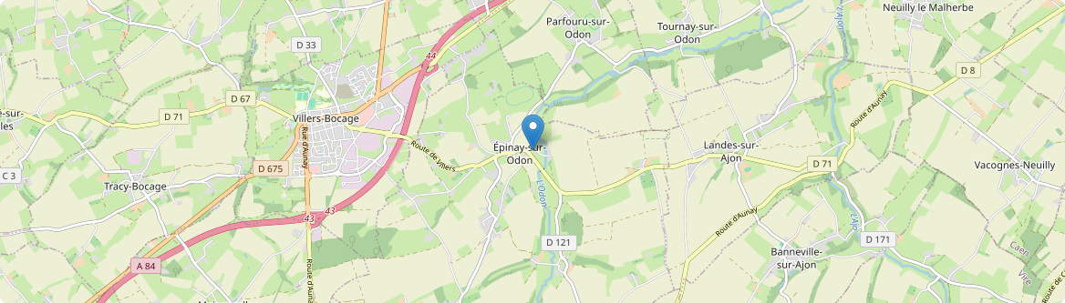 Épinay-sur-Odon - Carte