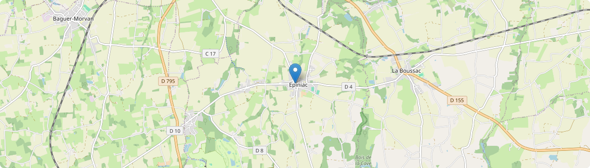Epiniac - Carte