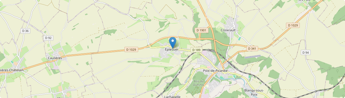 Éplessier - Carte