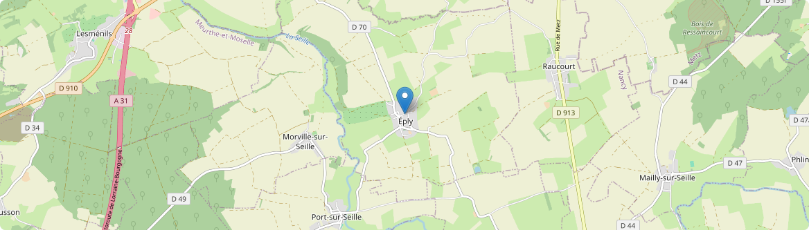 Éply - Carte