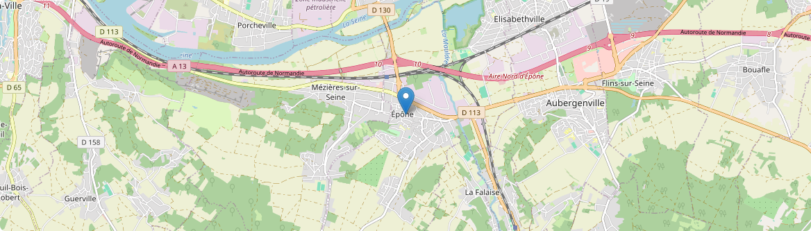 Épône - Carte